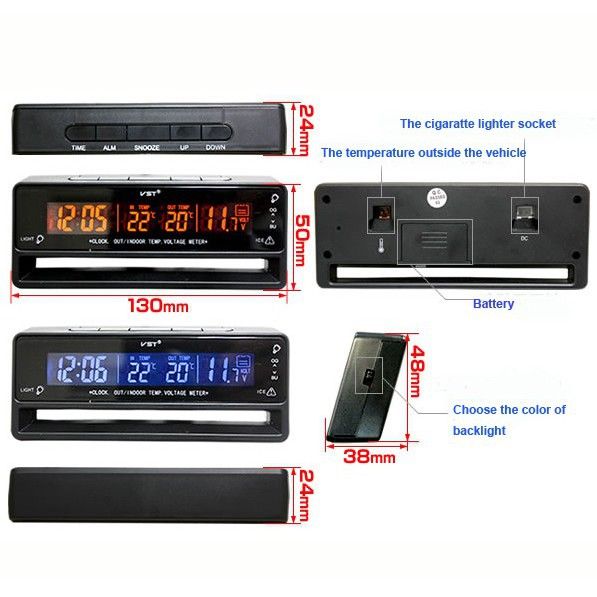 VST-7010V%204IN1%20LED%20Digital%20Car%20Clock%20Thermometer%20Battery%20Voltmeter%20Voltage%20Meter%20-%20Image%205