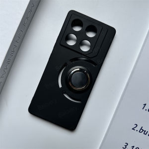 Case Infinix Gt 20 Pro Terbaru Black Premium Tali Lanyard Ring Standing Silikon Soft Casing Handphon