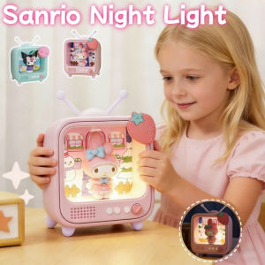 Kuromi Melody Mini Night Light Luminous Tabletop Decor Ornament Decoration Birthday Gift