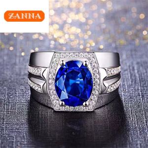 cincin silver 925 origina cincin lelaki silver Moissanite ring for men