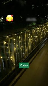 SOLAR MANILA Solar Curtain Lights  96 LEDs 3.5M Upgraded Panel 800mAh Waterproof Christmas Pasko[Fast Shipping]
