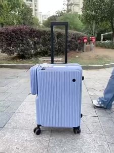 20/24/26 Inch Expandable Large Capacity Cabin Luggage Lightweight Luggage With brake wheel &Cup Holder