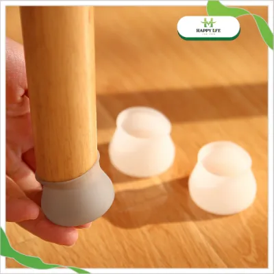 Bịt Chân Bàn Ghế Silicon Tròn Vuông Co Giãn – Combo 5 Bộ (4 Cái/Bộ) – Chống Trầy Sàn Gỗ Giảm Ồn