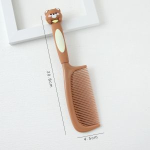 Sikat Rambut 卡通马尾梳子 Cartoon Comb 可爱便携梳子防静电顺发梳美发工具 Cute Portable Light Anti-Static Hair Brush Tool