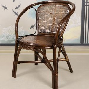 Outdoor Garden Furniture Ratten Arm Chair Rattan Chair Outdoor Garden Balcony set for single-person home use