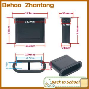 Behoo Speaker Port Tube Bass Vent Ventilation Inverted Tube Subwoofer Woofer Reduces Unwanted NoiseAudio Repair Accessory