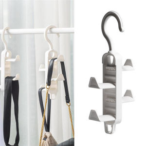 Multi-layer Hanger Hook Detachable Holder Wardrobe Organizers for Hanging Tie Satchel Bag Cabinet Storage Rack