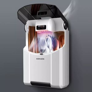 อุปกรณ์ทำความสะอาดฆ่าเชื้อสำหรับตะเกียบ อุปกรณ์เครื่องครัว ช้อนส้อม