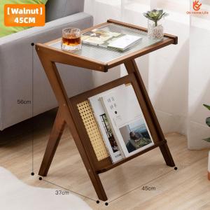 SG Stock Simple coffee table living room coffee table tea table minimalist side table small apartment tea table home glass small coffee table