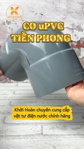 Co 90 Độ Cút Nhựa uPVC Tiền Phong Miền Nam Phi 60 90 114 NPP Khởi Hoàn