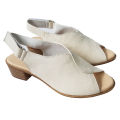 Giày Sandal Cao Gót Nữ BIGBEN Da Bò Thật Cao 4 Phân CG194. 
