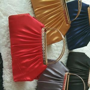 Tas Pesta Satin Sandra