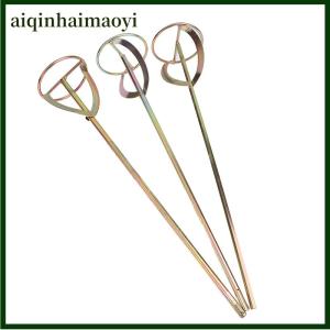aiqinhaimaoyi 1pcs S-type Mixer Drill Paint Stirring Rod Handheld Paint Plaster Mortar Mixing Paddle Machine Power Tool Accessories