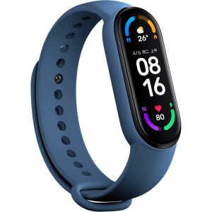 For Xiaomi Mi Band 7 Strap Mi Band 6 Strap Mi Band 5 Strap Mi Band 4 Strap Mi Band 3 Strap Women Men Xiaomi Smartwatch Sport Silicone Strap for Xiaomi Mi Band 7 6 5 4 3 2 1