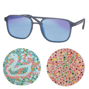 SHINU Color Blind Glasses for men let the people see color improve Protan Deutan Colorblind eyeglasses frame square shape SH053CB