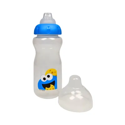 Sesame Street Sippy Cup BPA Free Leak-Proof 12oz 355ml 6 Months Up Soft Spout Training Cup