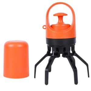 อุจจาระสัตว์เลี้ยงแบบมีที่หนีบสำหรับหยิบของที่ที่ตักอึคอกสัตว์เลี้ยงเครื่องจ่ายสำหรับกระเป๋าสุนัขและแมวใช้กลางแจ้งที่คีบทำความสะอาด