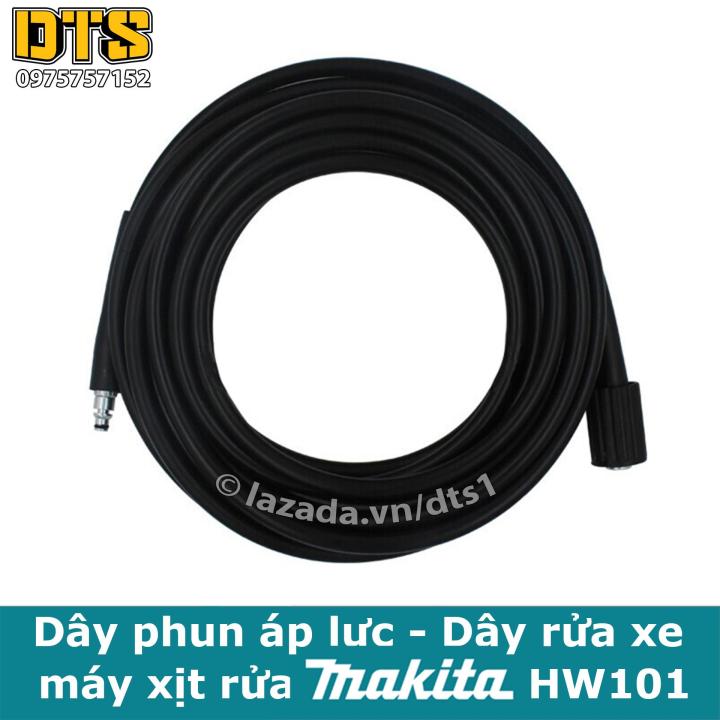 Dây phun áp lực cho máy phun xịt rửa Makita HW101 - Ống dây áp lực cao máy rửa xe Makita - Ống dây rửa xe thay thế cho máy rửa xe Makita HW101