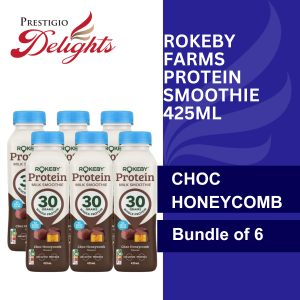 Rokeby Farms Protein Smoothie 425ml x 6 | Australia No.1 High Protein Fresh Milk