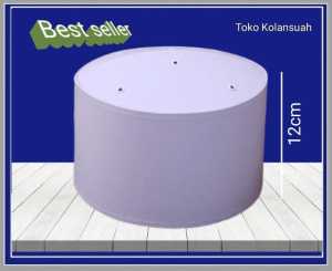 kolansuah peci putih polos tinggi 12-15cm