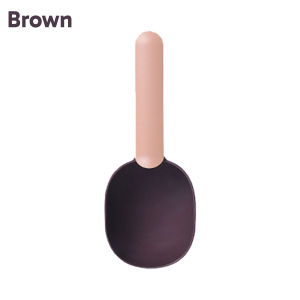 Pawfect Square Pet Food Spoon Dog Cat Food Bowl Sealing Clip Pet Bowl Bowl Spoon Multi-Function Feeding Spoon Pet Supplies Food Scoop