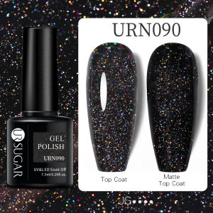 UR SUGAR Gel Sơn Kim Sa Lấp Lánh 7.5Ml Gel Màu Hồng Xanh Bạc Laser Holo Mùa Hè UV Led Gel Sơn Móng Tay Nghệ Thuật Lấp Lánh