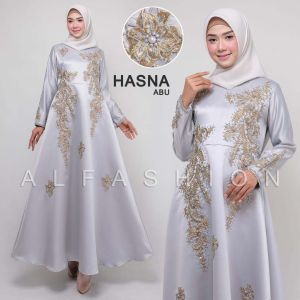 GRAC3COLL Dress Asna Gamis Abaya Dress Pesta Model Terkini J1-22