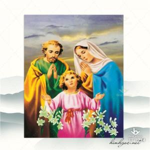 Tranh thiên chúa 3d - tranh gạch 3d thiên chúa - CVN099