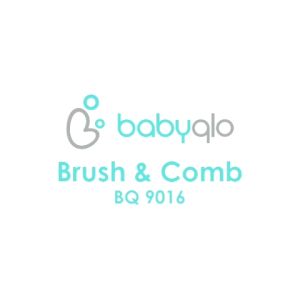 Babyqlo Brush & Comb BQ 9016: Set Sisir & Sikat Rambut Bayi