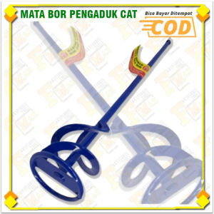 TJAP MATA PENGADUK CAT UNTUK BOR MODEL SDS PLUS 60 X 400 MM ALAT BANTU PENGADUK SEMEN ACIAN SEMEN