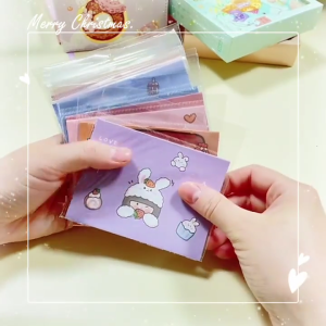 Birthday Cartoon Animal Greeting Cards Envelope Memos Festival Gift Letter Paper for Kid Boys Girls