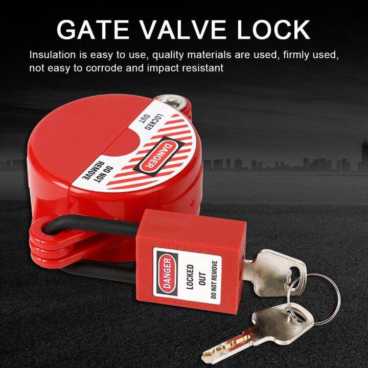 WATCHFUL Lockout CYLINDER Gate Valve Bottle Ball Lockout Valve Rotating ...