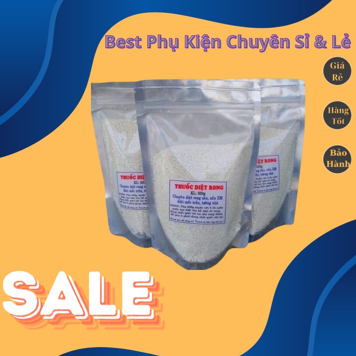 1 Bịch Bột Tẩy Diệt Rong Rêu Ngoài Sân Trên Nền Xi Măng, Tẩy Móc Trần ...
