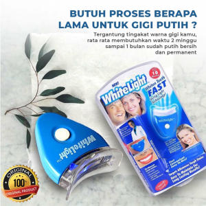 Alat Pemutih Gigi Teeth Whitening Light LED – Pencerah Gigi Praktis di Rumah Hasil Cepat dan Aman