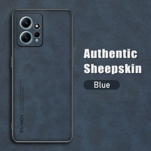 Jingsanc Leather Casing For Redmi Note 12 4G Case Luxury Sheepskin Silicone Soft TPU Phone Casing Simple Shockproof All-inclusive lens Back Cover redmi note 12 4g