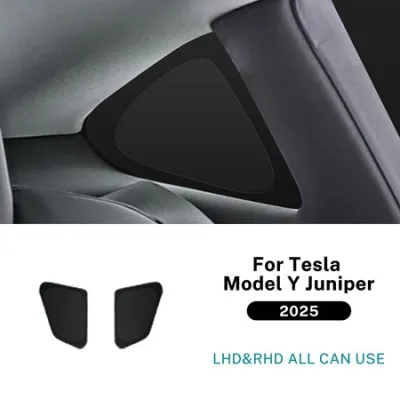 Magnetic Sunshade For Tesla Model Y Juniper 2025 2026 Side Window Sunshade Privacy Sun Shade Shading Front Rear Windshield Insulation