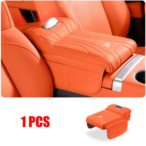 JETOUR T2 T1 2024 2025 2026 Car Armrest Height Increase Pad Leather Cover Storage Bag Car Accessories
