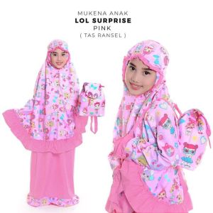(COD) Mukena Anak Murah Karakter Lucu Terbaru Terlaris 1-7 tahun new
