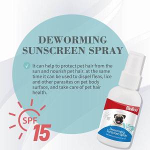 BIOLINE  50ML Pet Deworming Sunscreen Spray