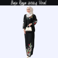 🔥 NEW DESIGN 🔥BAJU KURUNG BRIDESMAID SERIES NIKAH KAHWIN BLACK THEME HOT. 