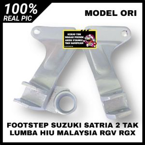 FOOTSTEP FUSTEP BOSTEP POSTEB PIJAKAN KAKI BELAKANG SUZUKI SATRIA 2 TAK SATRIA LUMBA SATRIA HIU MALAYSIA RGV RGX