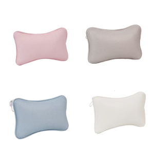 Comfortable Bath Pillow Support Head Neck And Back With Suction Cup Perfectly For Home Bathing Relaxing Headrest