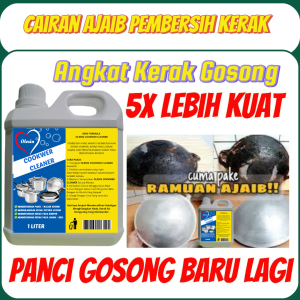 Pembersih Panci Yang Hitam Berkerak Gosong Dan Berkarat Yang Membandel