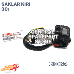 SAKLAR SATU SET KIRI + KANAN VIXION OLD NEW 3C1 / NVA NVL / PNP LEXI / NMAX / HOLDER VIXION KANAN KIRI / HOLDER KIRI VIXION / TOMBOL SAKLAR VIXION OLD / SKLAR VIXION MINDA / SAKLAR KIRI VIXION / SAKLAR KANAN VIXION HAZARD / SAKELAR LAMPU / SEN VIKSEN / SA