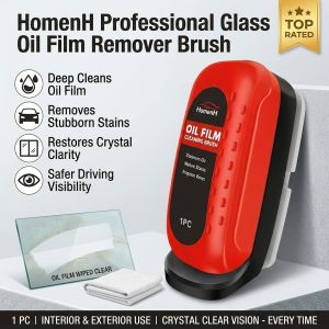 Powerful Car Glass Oil Film Remover Effective Windshield Cleaner Water Repellent Anti Fog Auto Glass Cleaning Spray