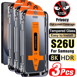 Applicable to 1/2/3Pack Easy Install Anti-spy Tempered Glass for Samsung Galaxy S26 Ultra Plus S 26 Anti-peep Privacy Screen Protectors Film h260926