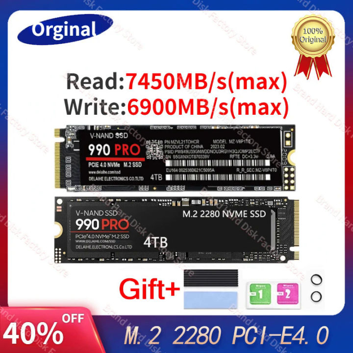 Mới SSD SATA M.2 2280 1TB 2TB 4TB M.2 PCIe 4.0 SSD NVMe M2 2280 nội bộ ...