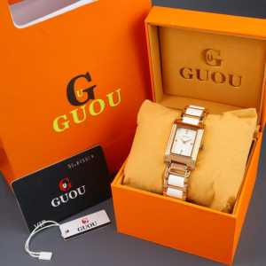JAM TANGAN GUOU ORIGINAL WATER GARANSI 1 TAHUN FREE BOX PAPERBAG TANGGAL AKTIF TERMURAH