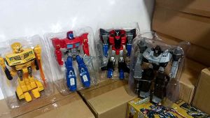 semi alloy transformers toys 7inches tall