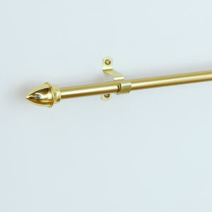 MILVIDAS 1PCS Adjustable and Extendable Curtain Rod Set (with Brackets) 70cm-120cm / 120cm-210cm Best-Selling Available in Gold/Silver【COD】